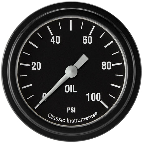 Classic Instruments HOT ROD 2 5/8IN OIL PRES 100psi ELEC - HR381BLF