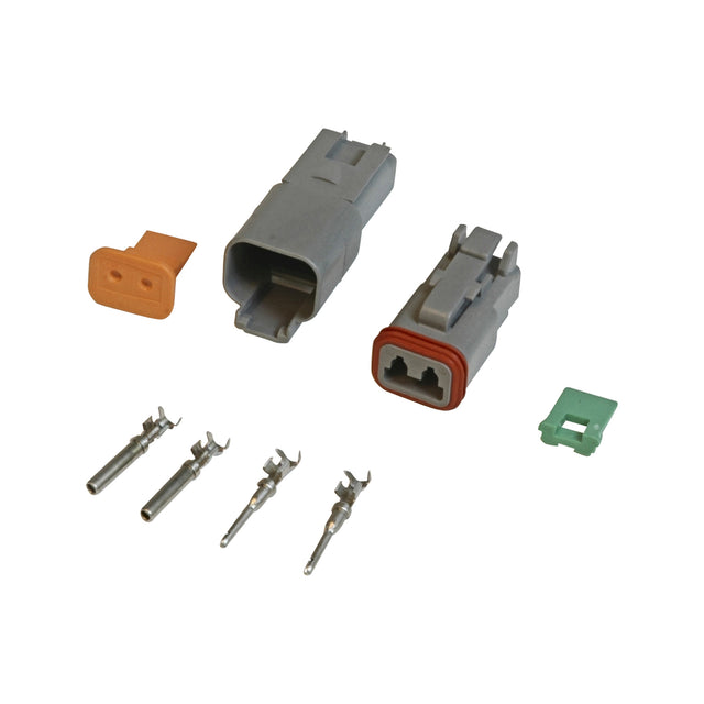 MSD Deutsch Connector - 2-Pin - 16-18 Gauge - 8183