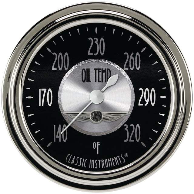 Classic Instruments All American Tradition 2 5/8" Oil Temperature Gauge - AT328SLC