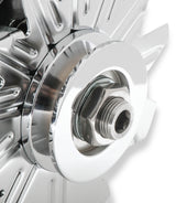 Mr Gasket Chrome Alternator-Early GM Delco 80 Amp - 5123