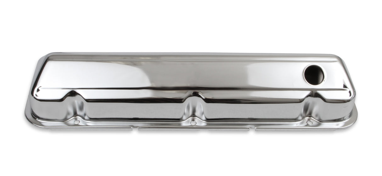 Mr Gasket Chrome Valve Covers with Baffle - 9413