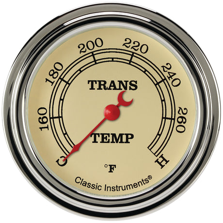 Classic Instruments Vintage 2-5/8" Transmission Temperature Gauge - VT327SLF