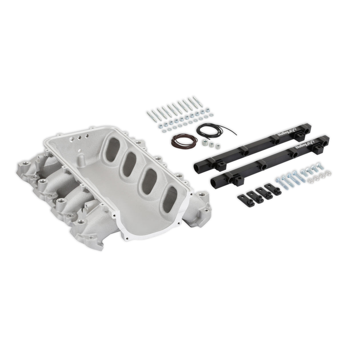 Holley 300-713 Ultra Lo-Ram Manifold Base and Port Injection Fuel Rails - GM Gen V LT