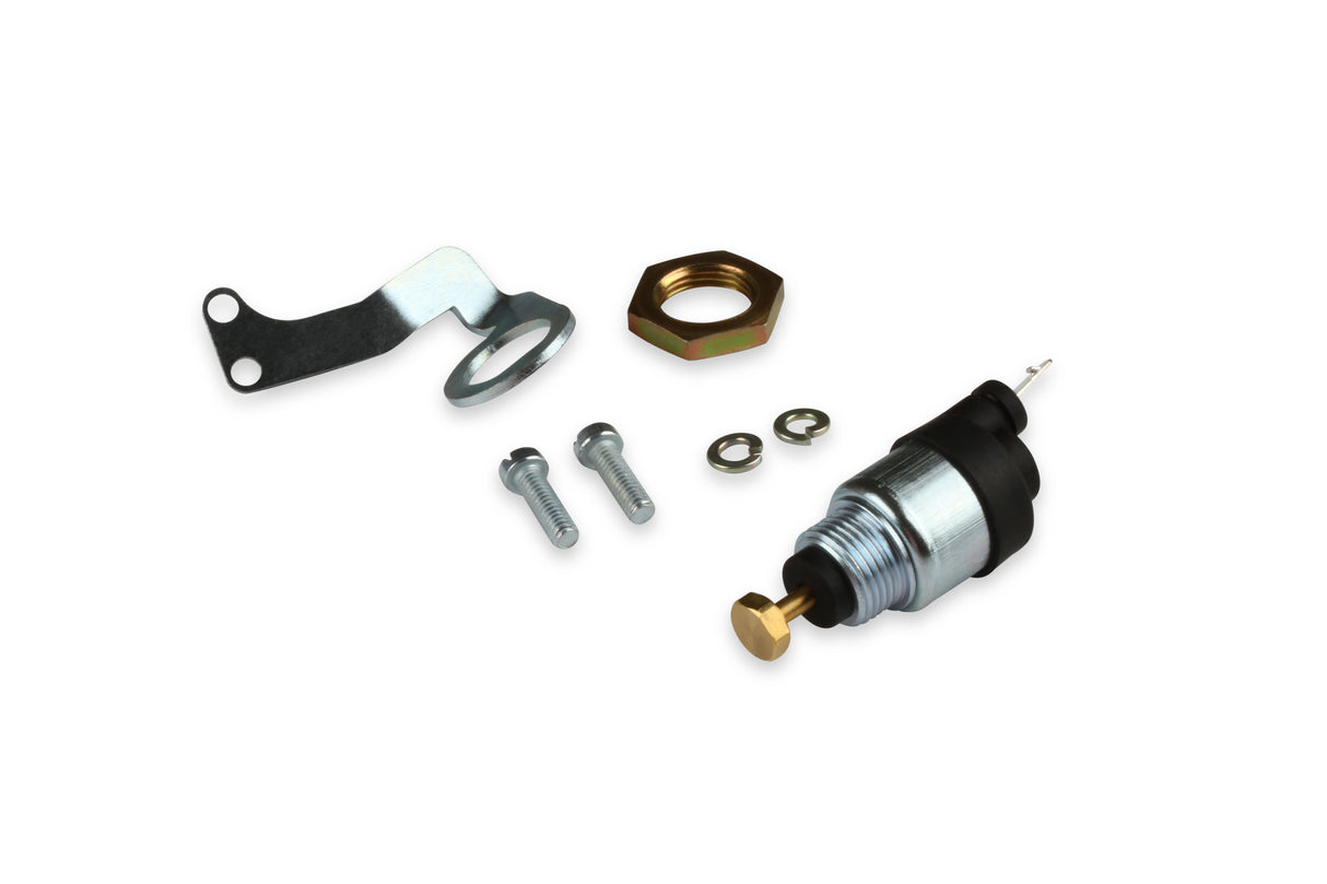 Quick Fuel QFT Fast Idle Solenoid and Bracket - 49-148QFT