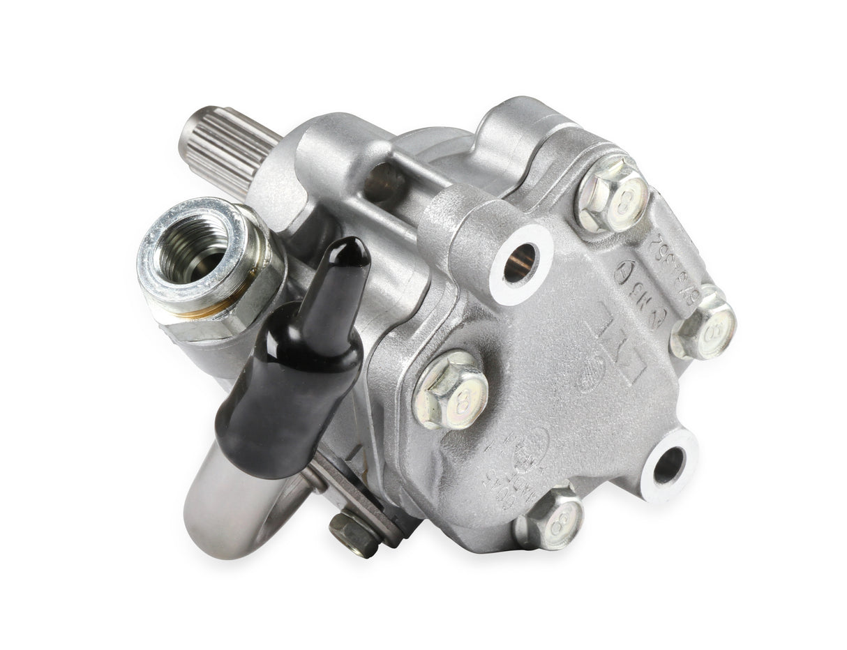 Holley 198-103 Power Steering Pump Assembly, for LT4 Accessory Drive with splined shaft