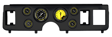 Classic Instruments AutoCross Yellow Series, full-sweep - CDMU79AXY101BL