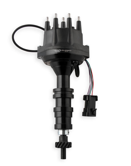 MSD Black, Ford FE Dual Sync Distributor - 23803