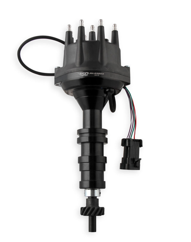 MSD Black, Ford FE Dual Sync Distributor - 23803