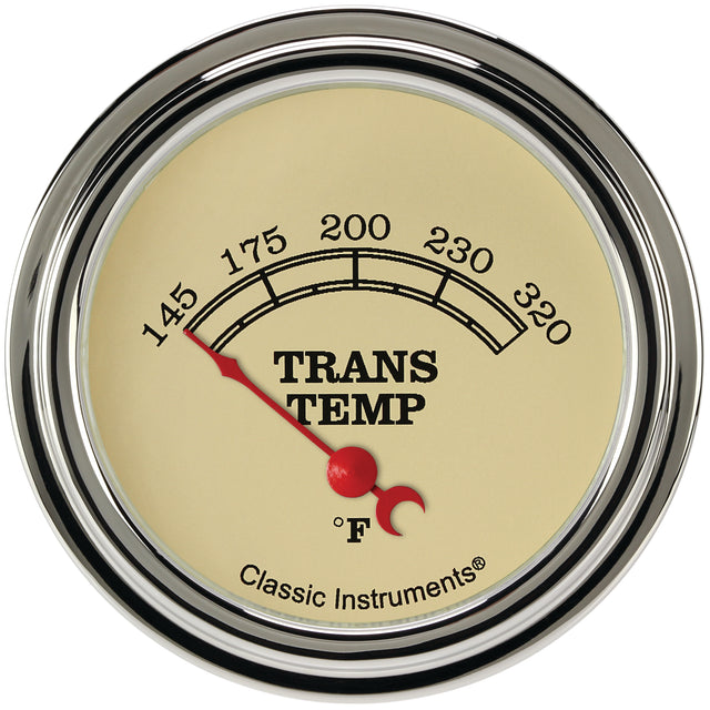 Classic Instruments Vintage 2-5/8" Transmission Temperature Gauge - VT227SLF