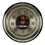 Classic Instruments All American Nickel 2 1/8" Full Sweep Water Temperature Gauge - AN126SHC-06