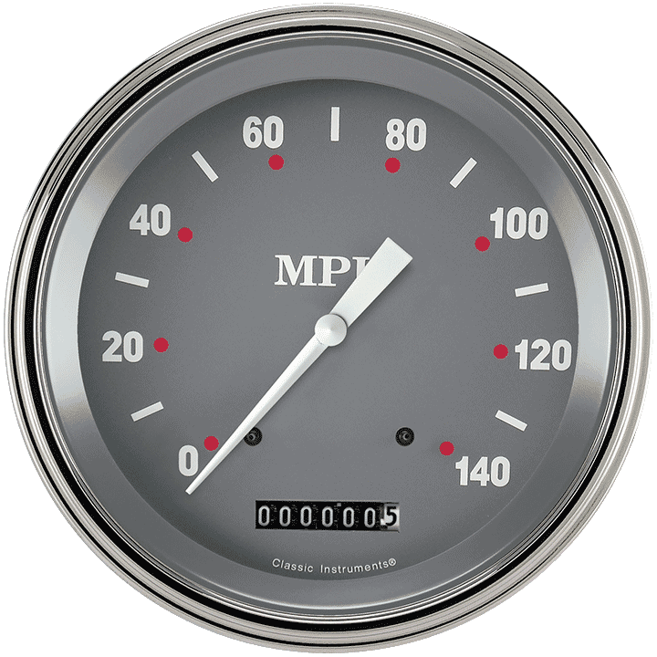 Classic Instruments SG SERIES 5IN SPEEDO 140 MPH - SG56SLC