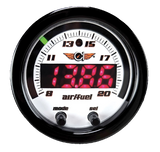 Classic Instruments Velocity White Digital 2-1/8" Air Fuel Ratio Gauge - VS194WD
