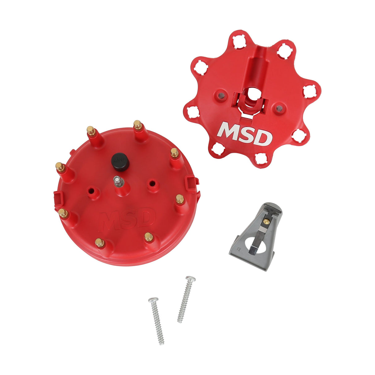 MSD Distributor Cap/Rotor Kit, Ford Duraspark - 8450
