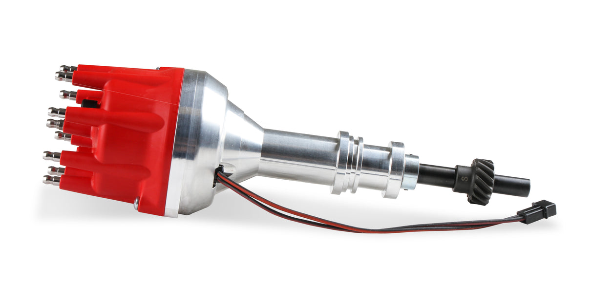 MSD Distributor, Ford 351W, Billet, Small Cap, Steel Gear - 85786