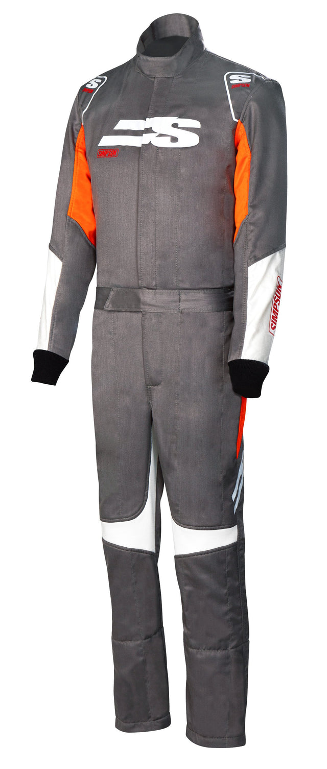 Simpson AIRSPEED SUIT ALLOY/ORANGE/WHITE XXL - AS05521