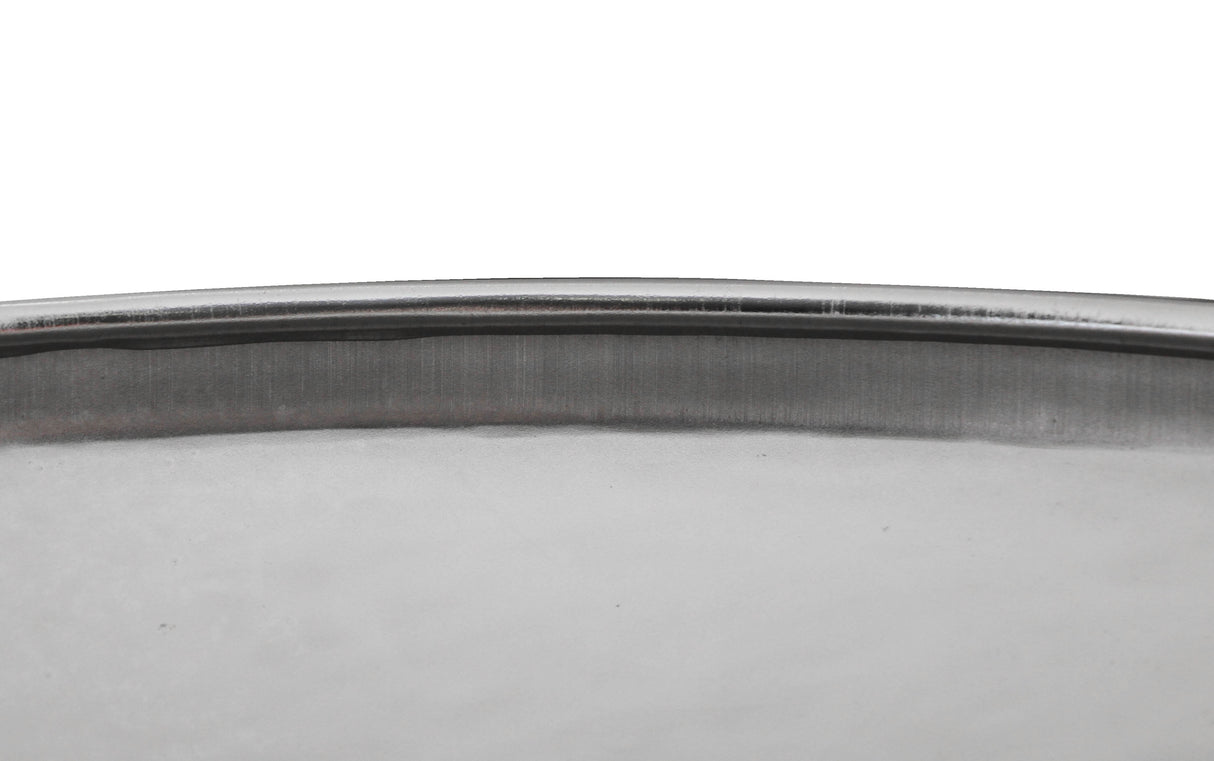 Mr Gasket Baby Moon Hub Caps - Chrome - 4580
