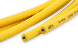ACCEL Spark Plug Wire Set - 8mm - Yellow with Orange 90 Deg Boots - 4041