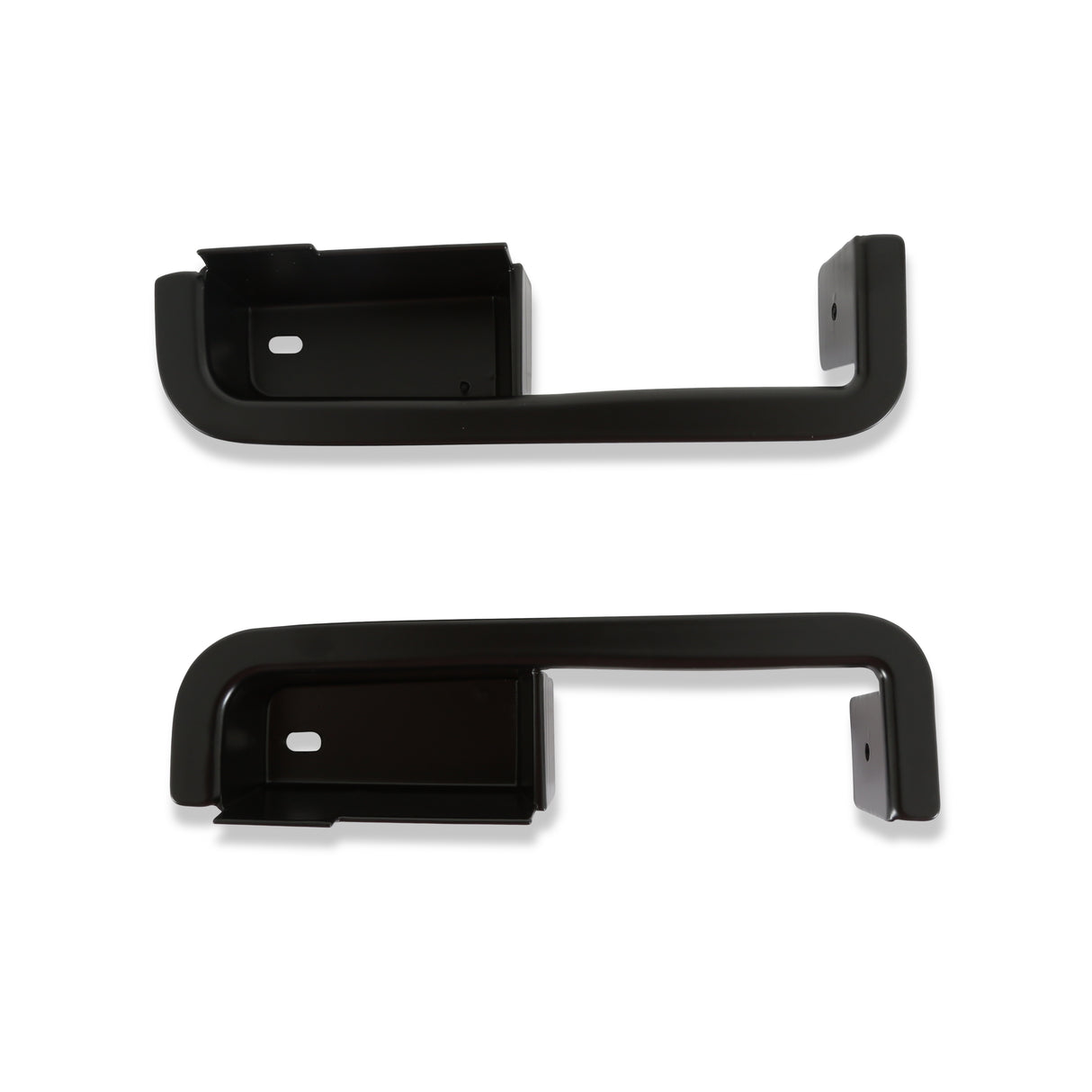 Scott Drake Deluxe Metal Door Cups (Black, Pair) - D0ZZ-6524046-7B