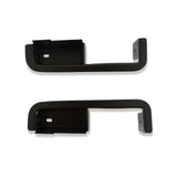 Scott Drake Deluxe Metal Door Cups (Black, Pair) - D0ZZ-6524046-7B