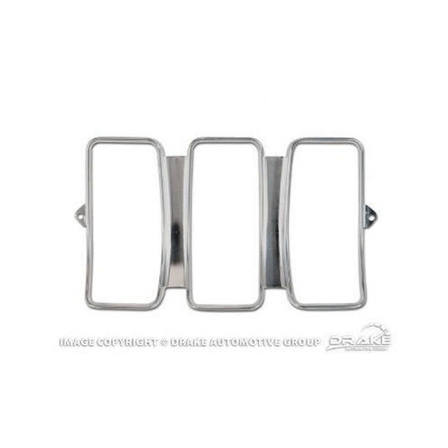 Scott Drake Mustang Tail Light Bezel, Stamped Aluminum - C9ZZ-13489