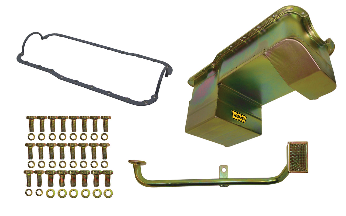 Weiand Oil Pan Kit- Fabricated - 5041WND