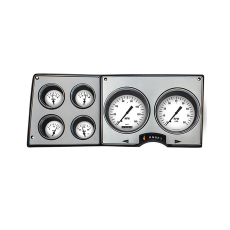 Classic Instruments '73-87 CHEVY TRUCK WHT HOT, METRIC-LS - CT73WH-M-LS