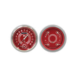 Classic Instruments V8 Red Steelie 1951-52 Chevy Car Package - CH51V8RS62