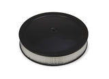 Holley 120-4635 4500 drop-base air cleaner black w/3" paper filter
