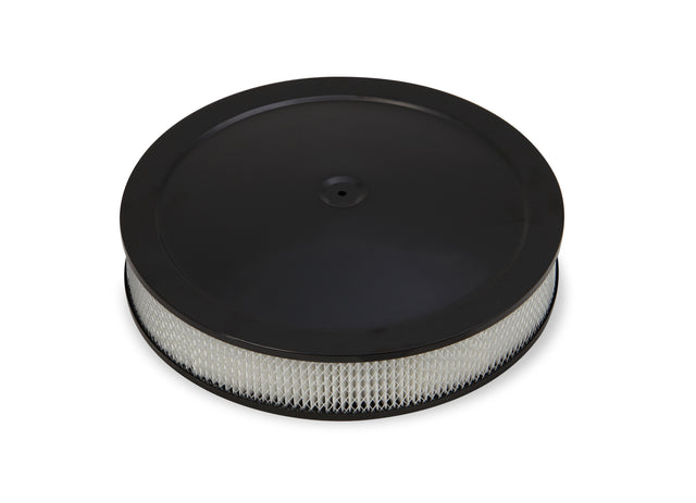 Holley 120-4635 4500 drop-base air cleaner black w/3" paper filter