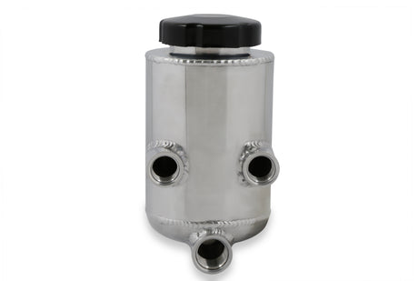 Holley 198-211 Power Steering Remote Reservoir - Polished Aluminum