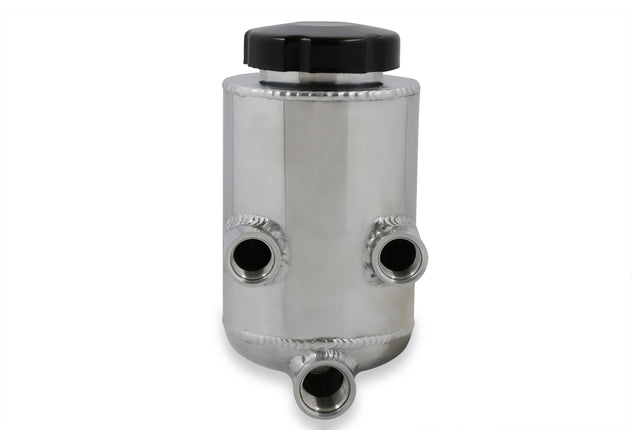 Holley 198-211 Power Steering Remote Reservoir - Polished Aluminum