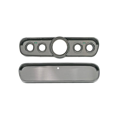 Scott Drake Instrument Panel & Glove Box (with Brushed Aluminum Inserts) - KIT-INT-AL