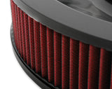 Holley 120-4630 4500 drop base air cleaner black w/3" red washable gauze filter