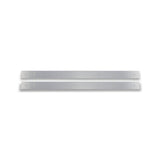 Scott Drake Door Sill Plates with Bronco Logo Billet Aluminum Pair - C6TZ-6513208-B