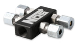 NOS 1-1/8" NPT in 4 out Distribution Block - Black - 16714BNOS