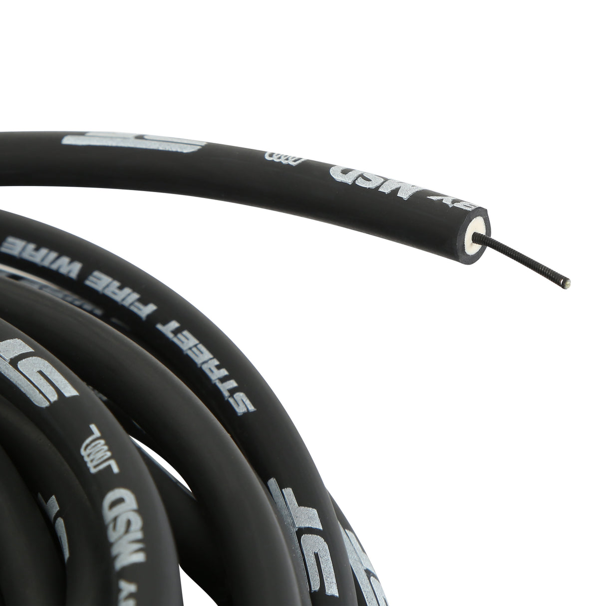 MSD Street-Fire Wire Set V8 Multi-Angle, Sock/HEI Univ - 5551