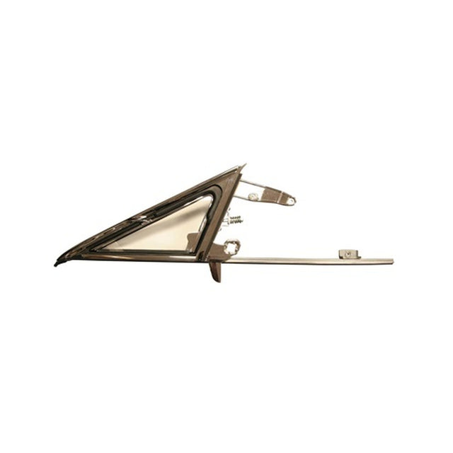 Scott Drake Vent Window Frame and Glass Assembly, Clear, Passenger Side - C8ZZ-65222404CK