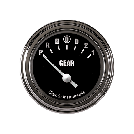 Classic Instruments Hot Rod 2 1/8" Gear Indicator, Overdrive - HR06SLF