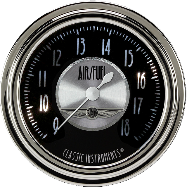 Classic Instruments All American Tradition 2 5/8" Air Fuel Ratio Gauge - AT394SLC