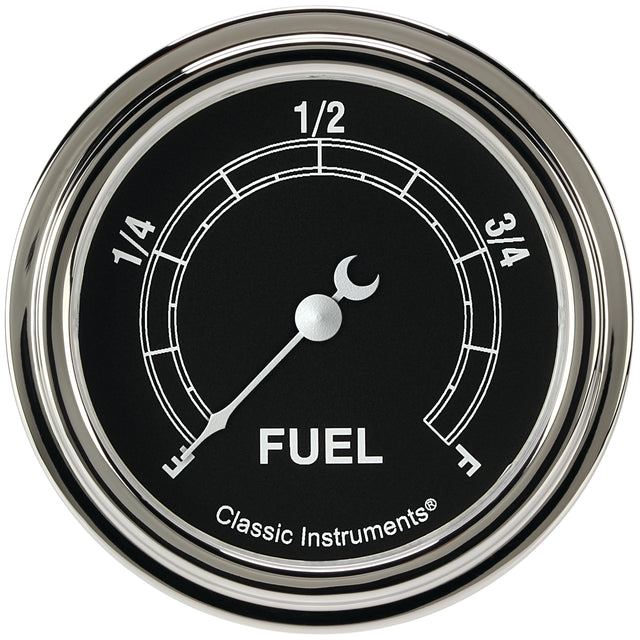 Classic Instruments Traditional 2-5/8" Fuel Level Gauge - TR309SLF