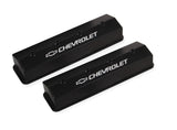 Holley 241-286 GM Licensed Valve Cover - Track Series - SBC - Fabricated Aluminum - Center Bolt - Black