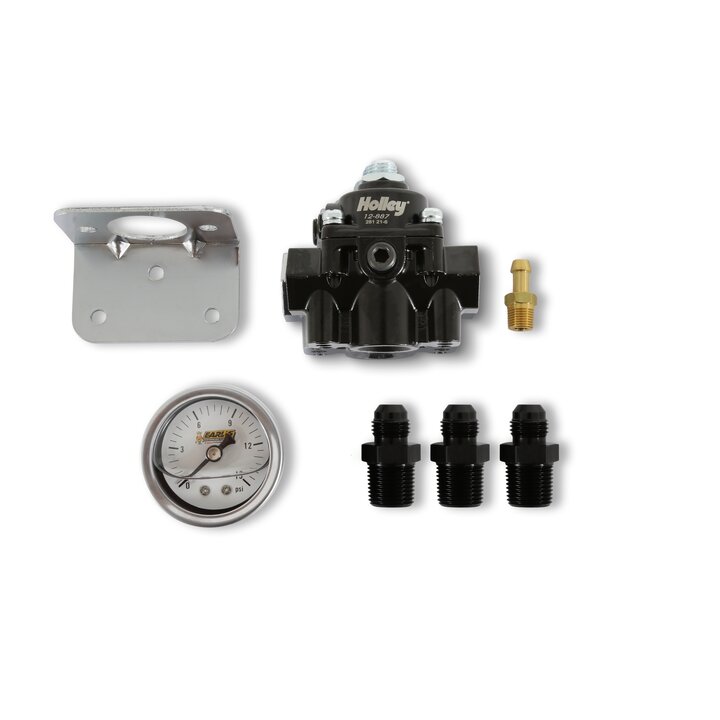 Holley Die Cast Bypass Fuel Pressure Regulator Kit - 12-887KIT