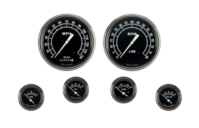 Classic Instruments Traditional Series Six Gauge Set - TR51SLF