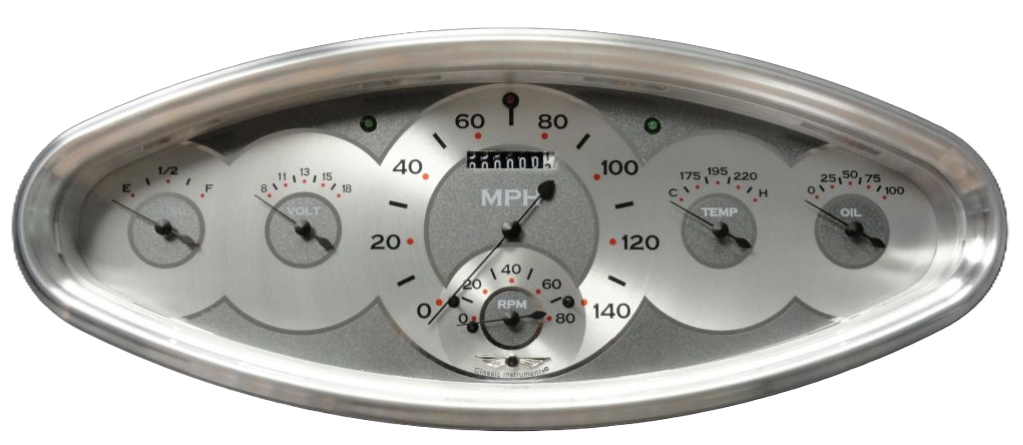 Classic Instruments All American Six Gauge Package - AW6400