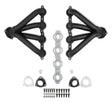 Flowtech Tight Fit Block Hugger Headers - Black Paint - 11706FLT