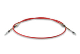 B&M Performance Shifter Cable - 6-Foot Length Double Threaded Ends - Red - 80506
