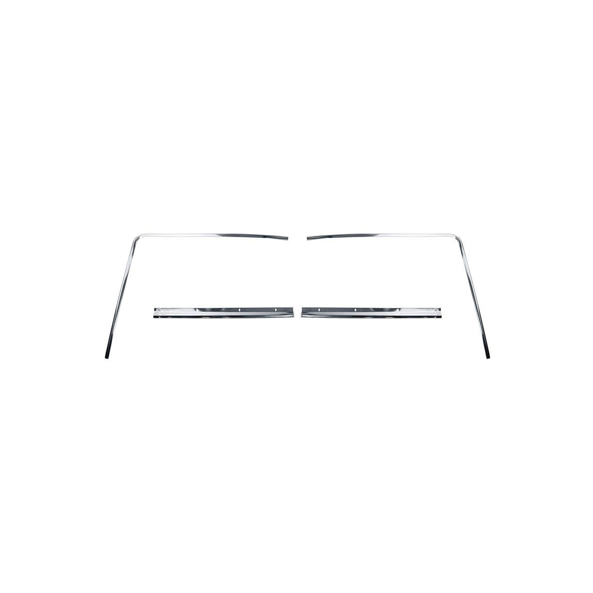 Scott Drake Rear Window Molding Set For Fastback - D1ZZ-6342404
