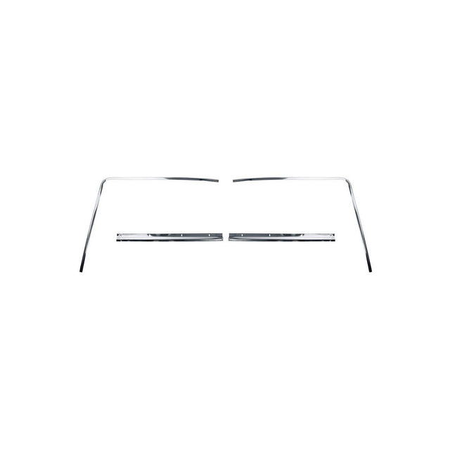 Scott Drake Rear Window Molding Set For Fastback - D1ZZ-6342404