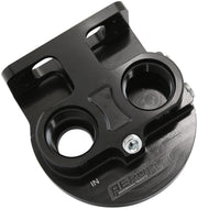 Aeroflow Billet Remote Oil Filter Head -12 ORB Top Entry, Black anodized finish, accepts filter with 13/16"-16 thread (AF64-2275) AF64-2275