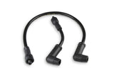 ACCEL Custom Race Wire - Select Sportster, Softail and Dyna Models - 8.8mm - Stainless Steel Core - Black - 172072K